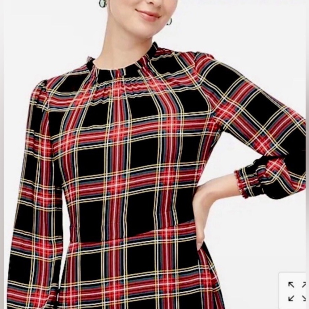 J. Crew Ruffleneck Peasant Dress - Picture 3 of 11